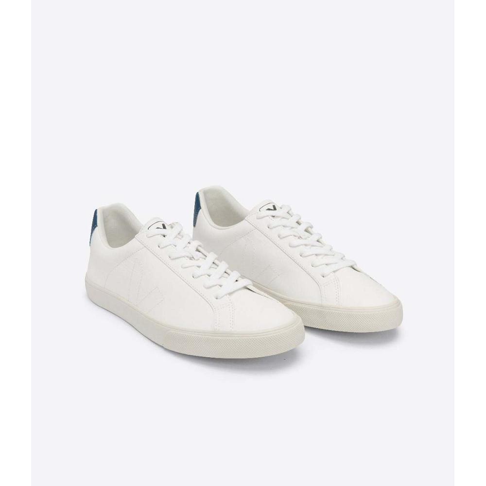 Pantofi Barbati Veja ESPLAR CHROMEFREE White/Blue | RO 194QMA